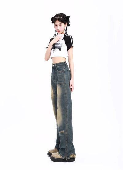 Retro Street Jeans - Women