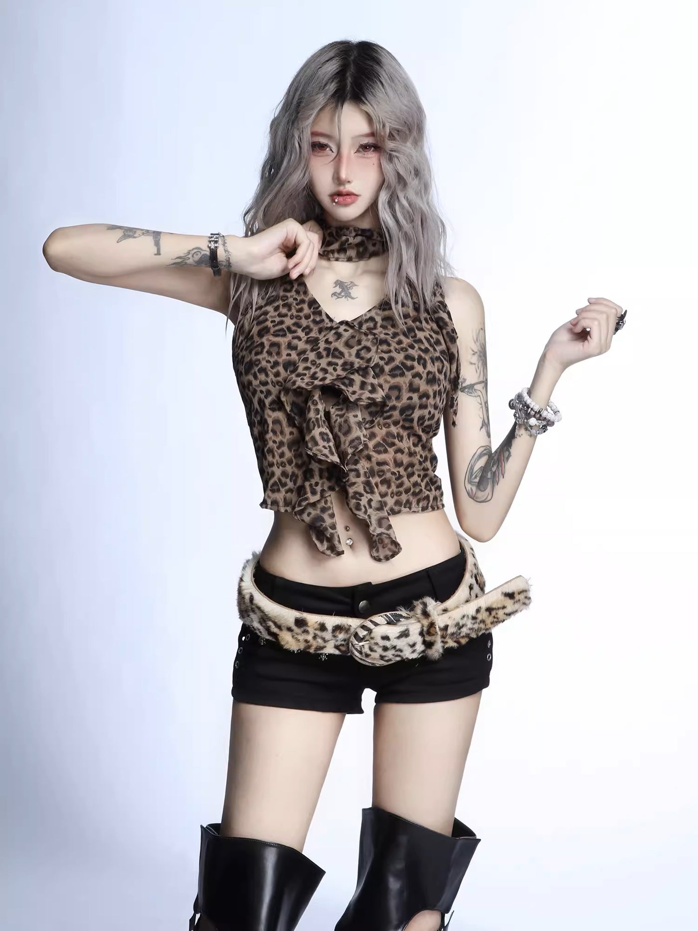 Leopard Print Top - Women