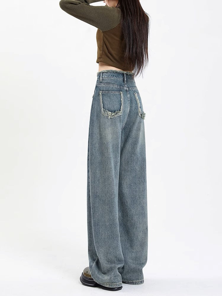 Wide Leg Jeans - Women