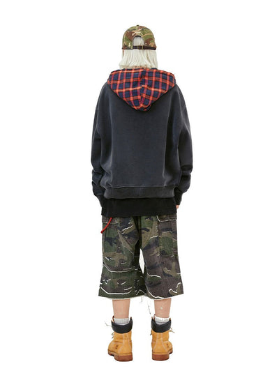 Plaid Zipper - Unisex