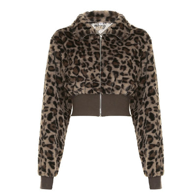 Fur Spliced Jacket - Women