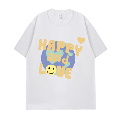 Happy And Love T-Shirt - Unisex