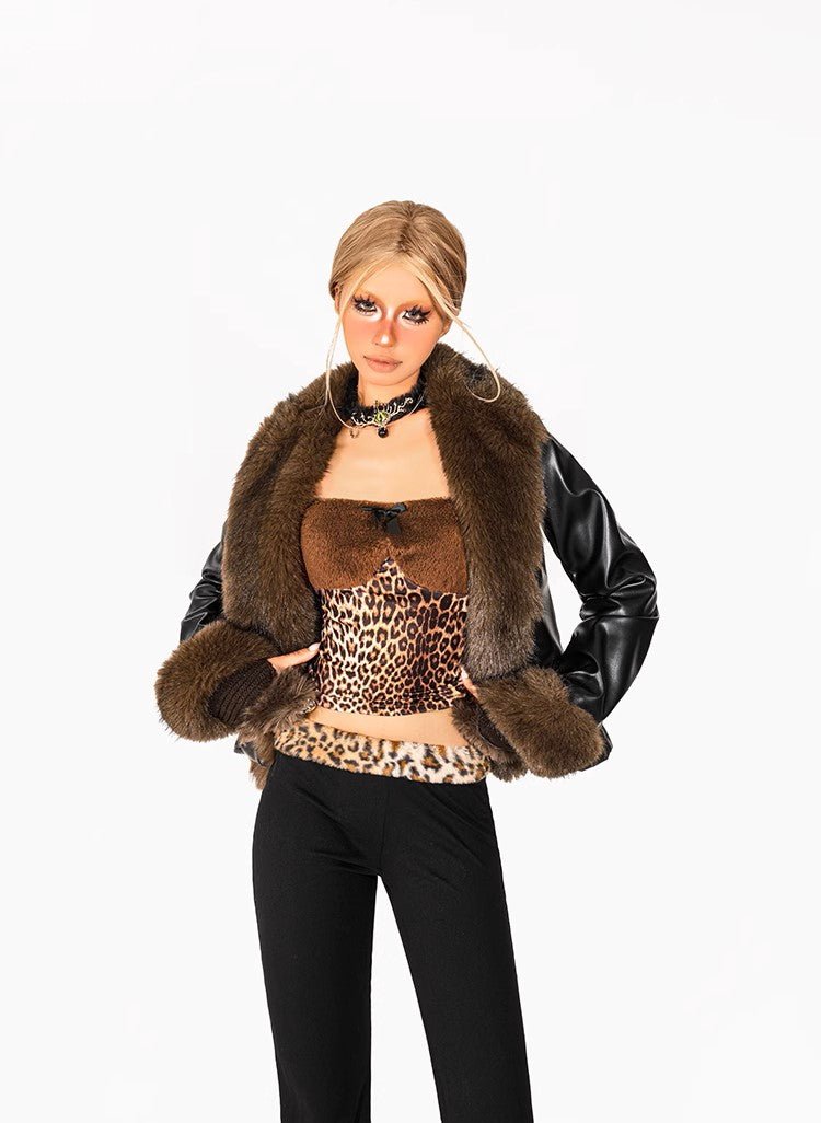 Cheetah Plush Pants - Women