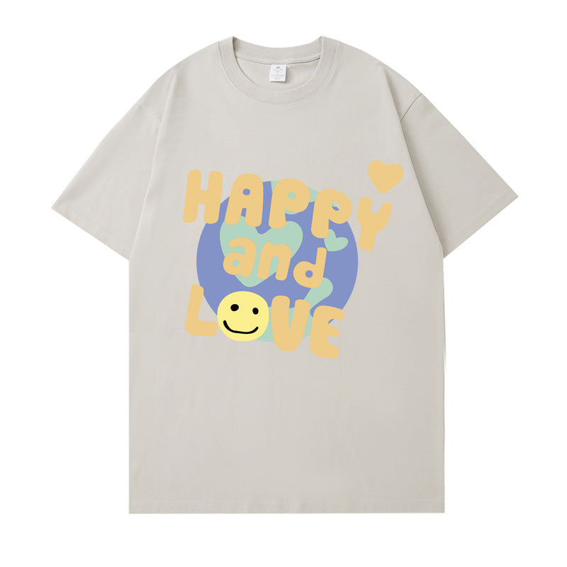 Happy And Love T-Shirt - Unisex