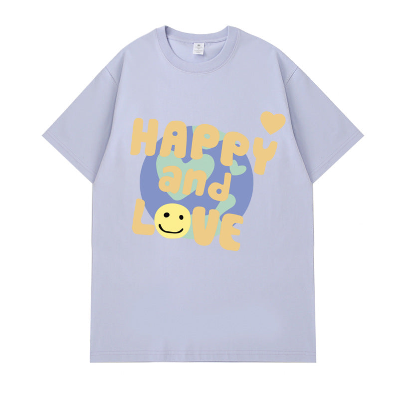 Happy And Love T-Shirt - Unisex