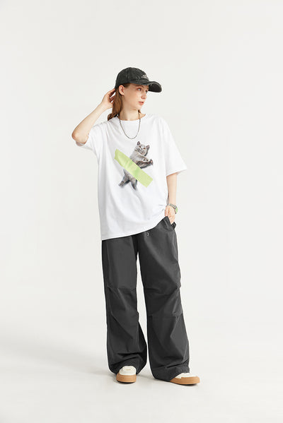 Washed Umbrella Pants - Unisex