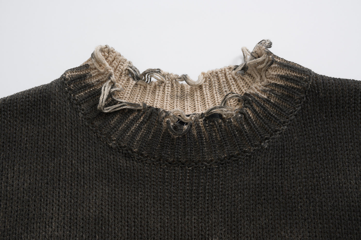 Distressed Sweater - Men