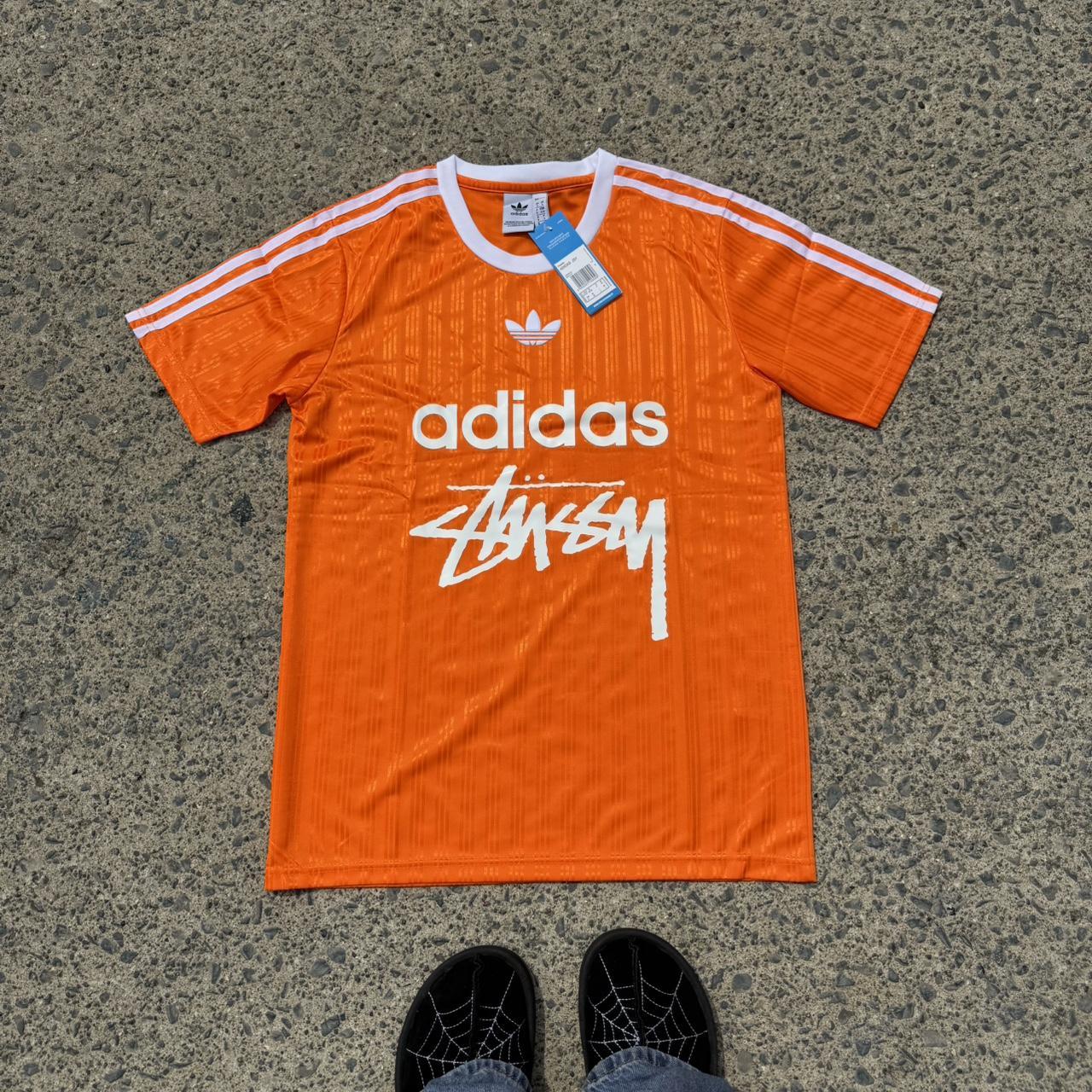 Adidas Stussy Orange Jersey - Unisex