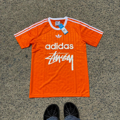 Adidas Stussy Orange Jersey - Unisex
