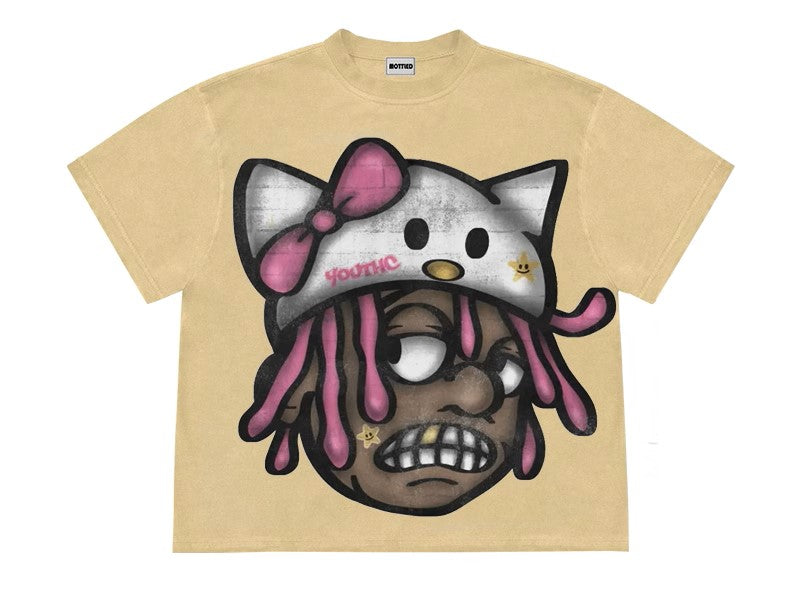 Masked Kitty Man T-Shirt - Unisex