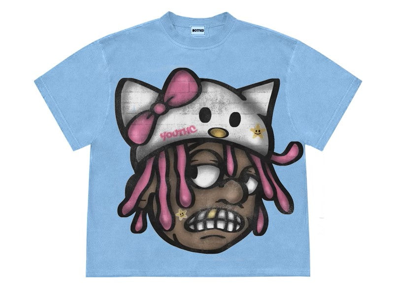 Masked Kitty Man T-Shirt - Unisex