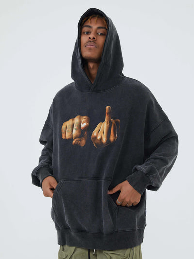 Middle Finger Up Hoodie - Unisex