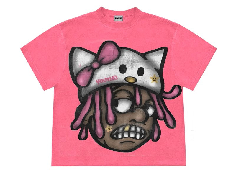 Masked Kitty Man T-Shirt - Unisex