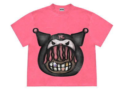 Masked Kuromi Man T-Shirt - Unisex